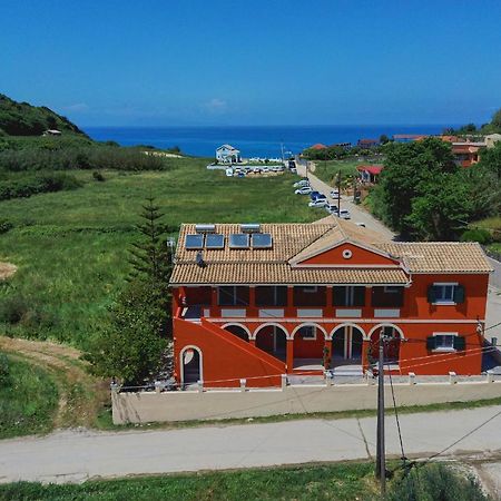 Logas Beach Studios Peroulades  Esterno foto
